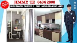 Blk 104 Woodlands Street 13 (Woodlands), HDB 4 Rooms #145880572